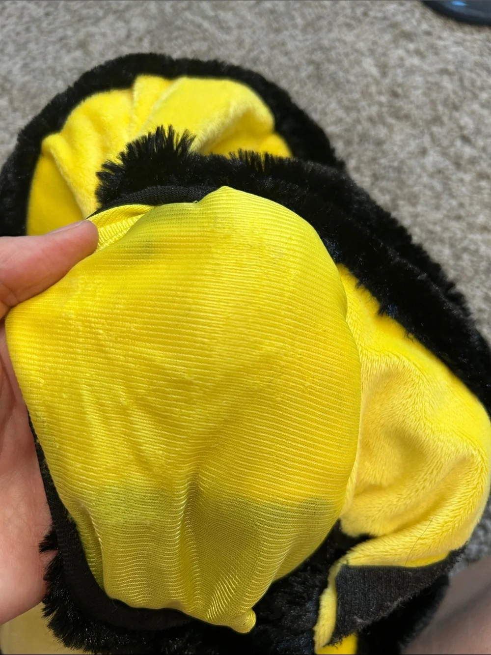 Target Yellow and Black Bee Hooded Costume Vest